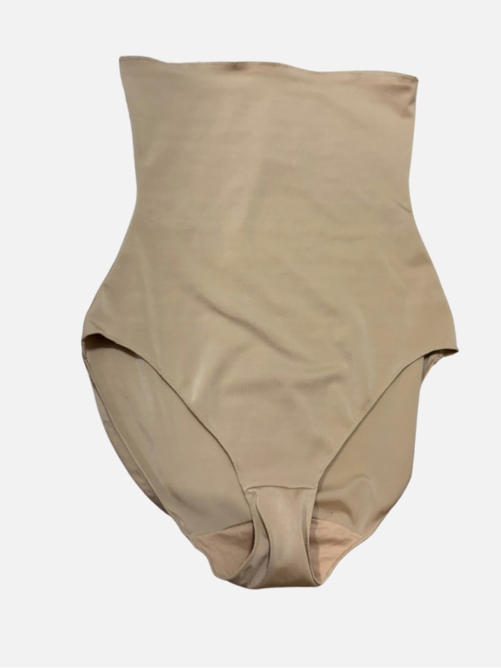 Spanx Women's High-Waisted Shaper Panties Nude Beige Sz Medium